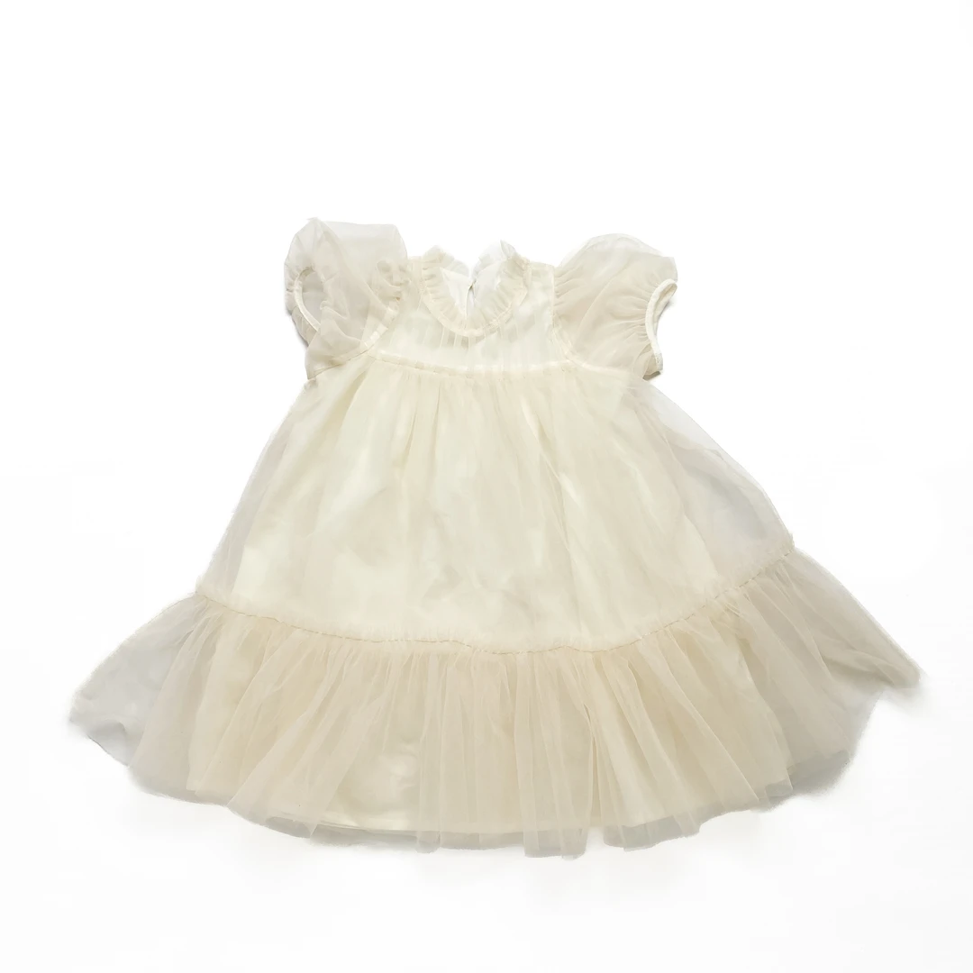 B02096网纱连衣裙