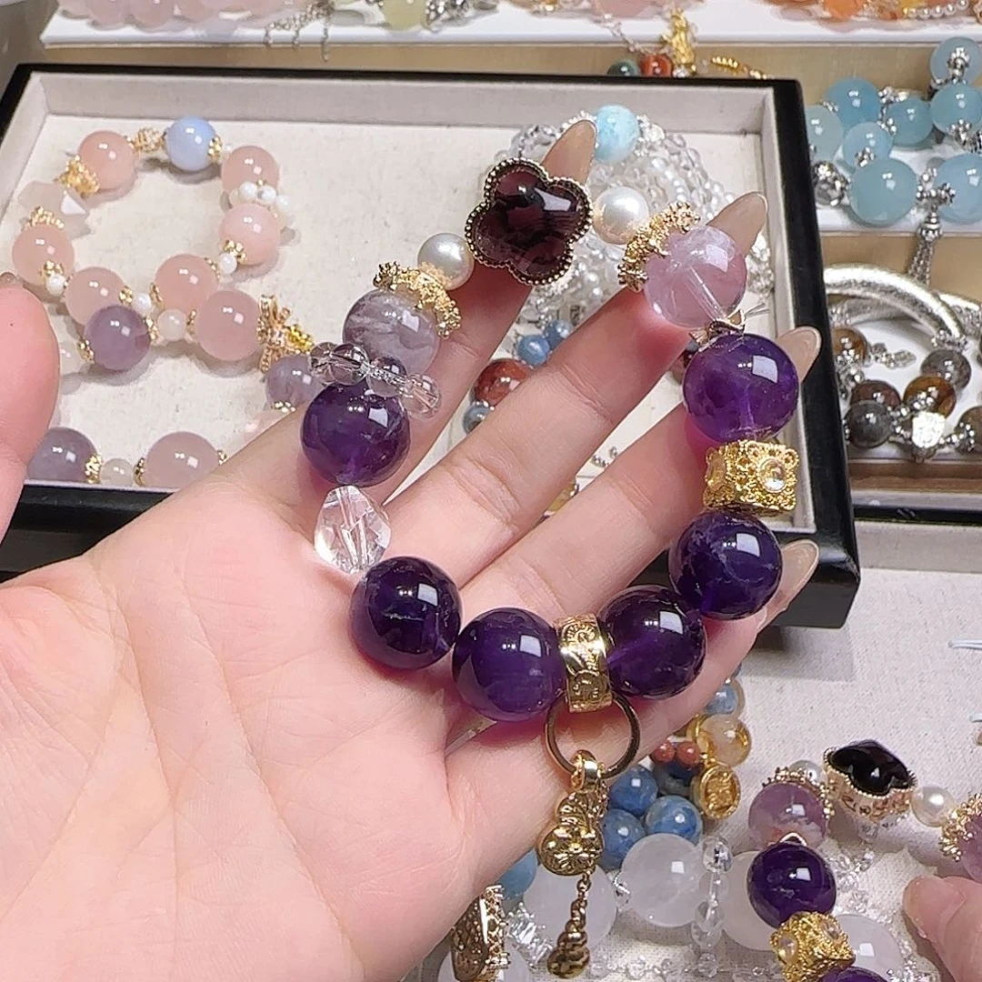 水晶手链未镶嵌把