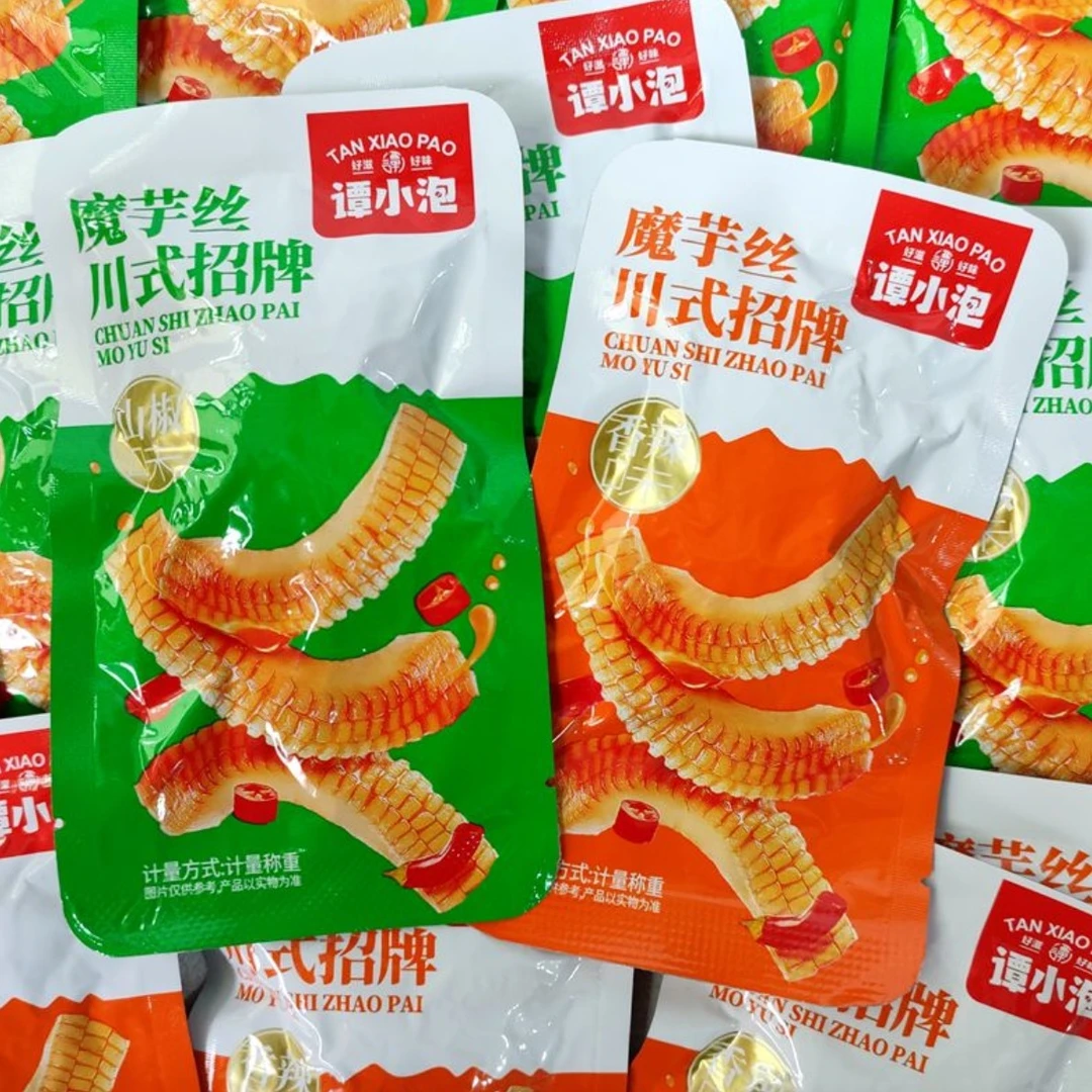 散称谭小泡魔芋丝500克