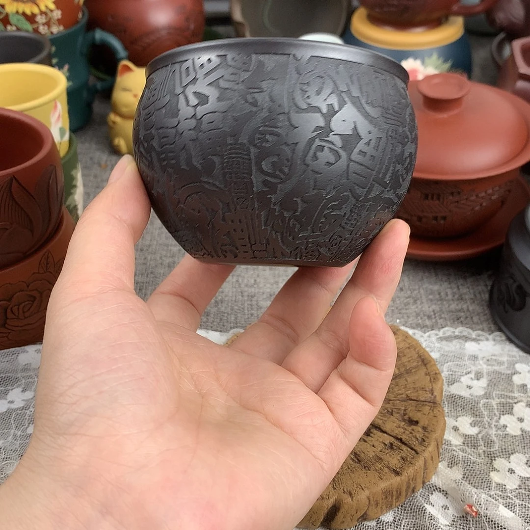茶杯紫砂高端主人杯