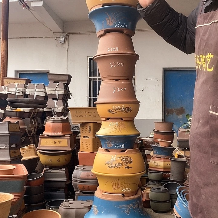 紫砂花盆紫砂工艺厂