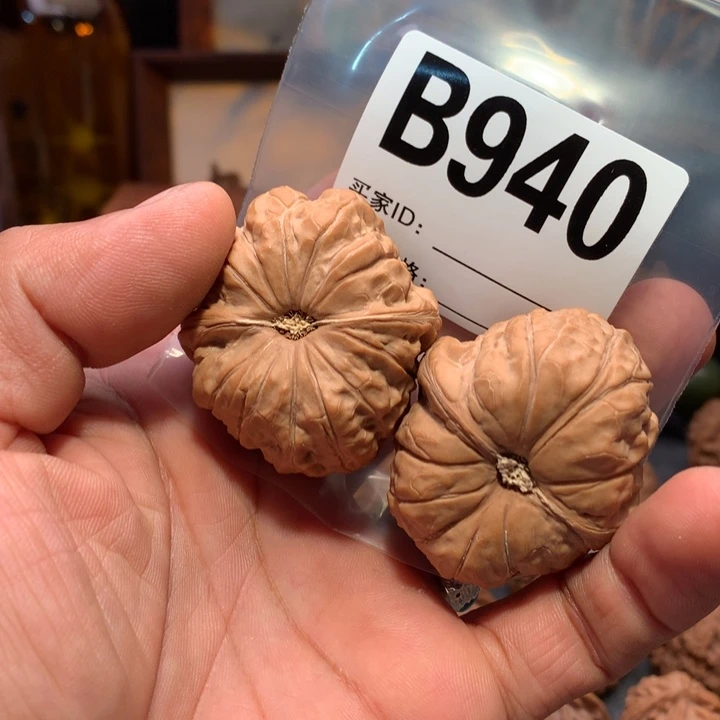 糖***猫文玩核桃把件南瓜墩41左右