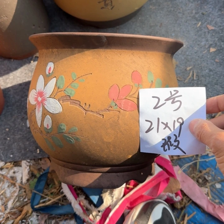 紫砂花盆特价清仓