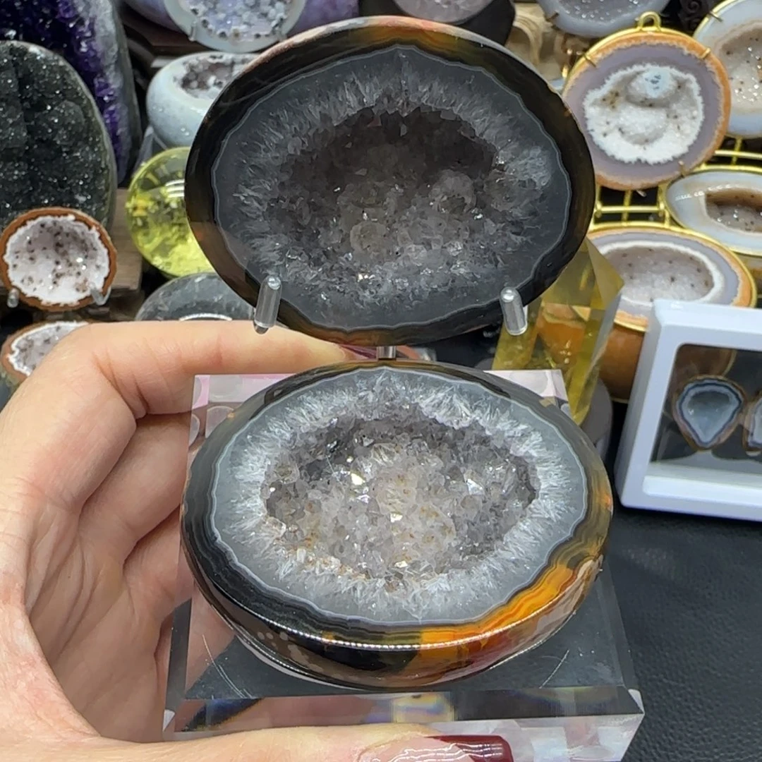 玛瑙/玉髓未镶嵌摆件