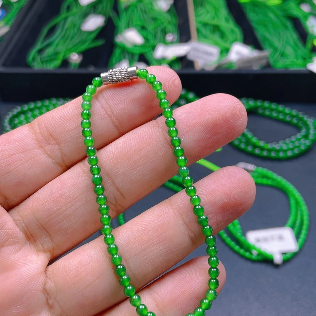 翡翠未镶嵌颈饰8888888888888