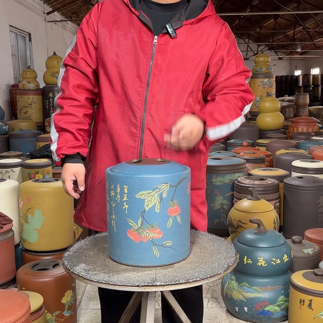 紫砂茶叶罐茶叶罐