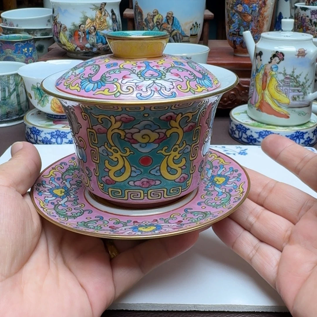 景德镇手工手绘展示