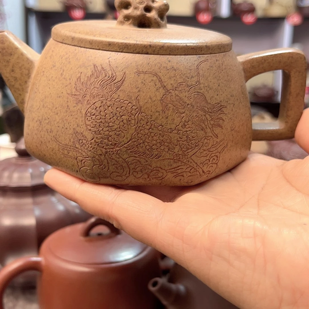 茶壶紫砂全手工制作