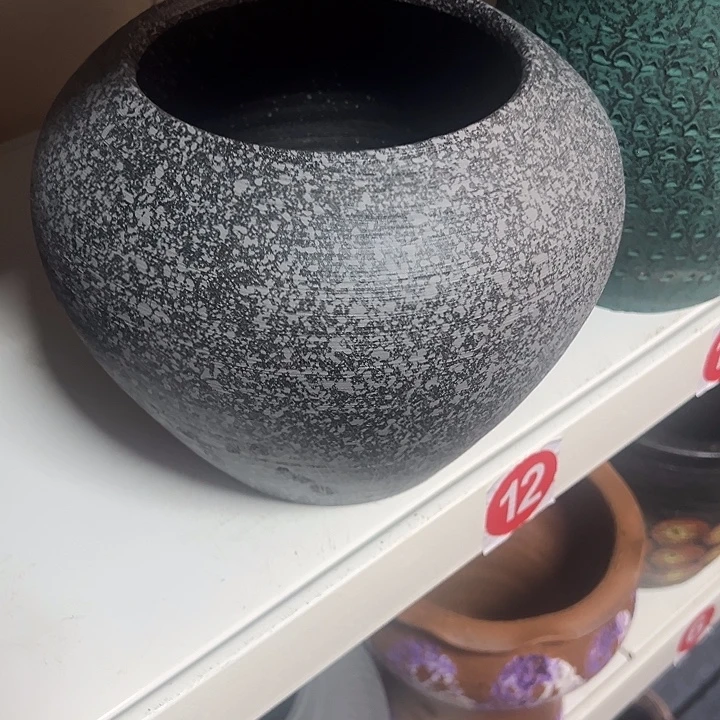 粗陶盆默认打孔高18口14