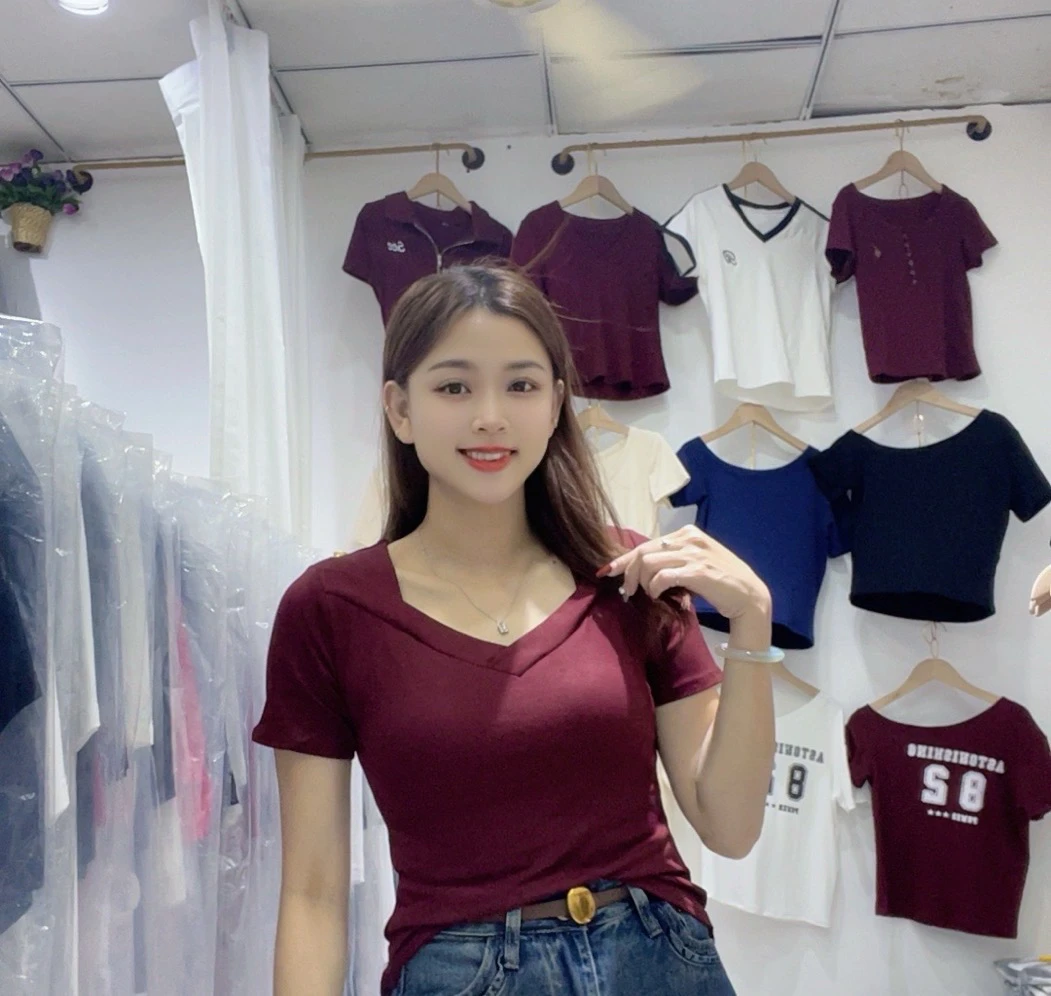 [菲菲家]特色好看小众设计感V领上衣26
