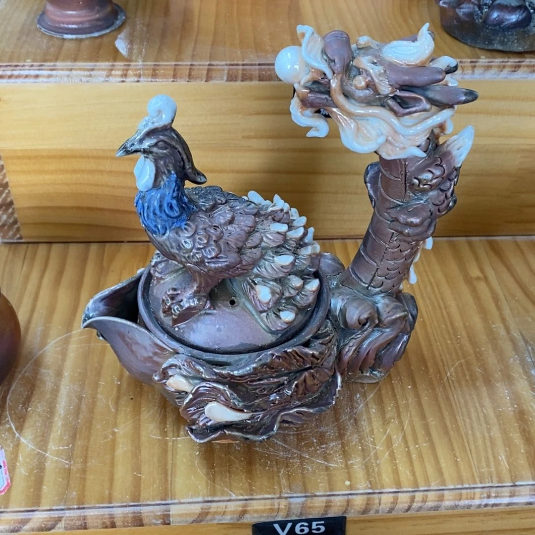 陶园柴烧 精品高货V65瑕