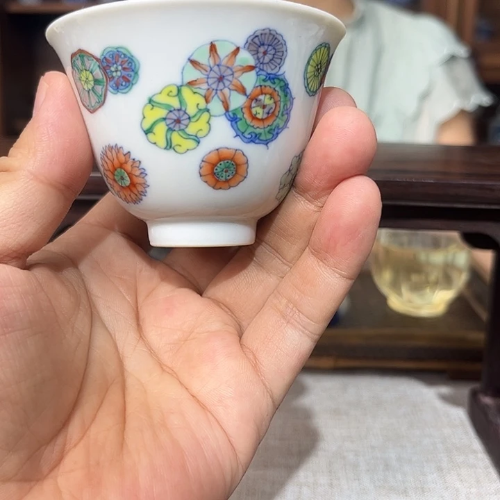 杯子斗杯皮球花杯
