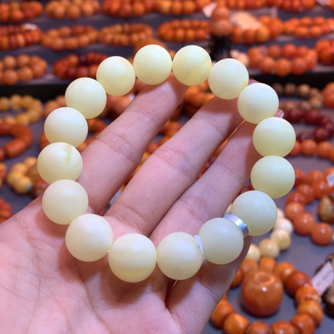 【闪购商品】未镶嵌琥珀手链蜜蜡