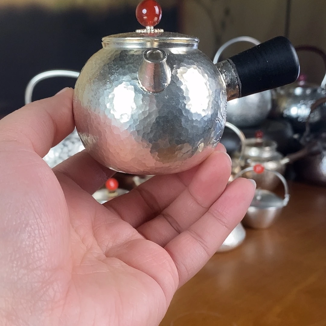 手工制作紫铜壶工艺