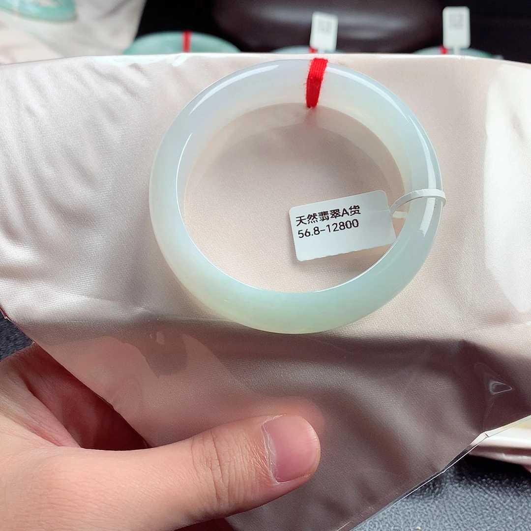 翡翠未镶嵌手镯缅甸翡翠天然手镯