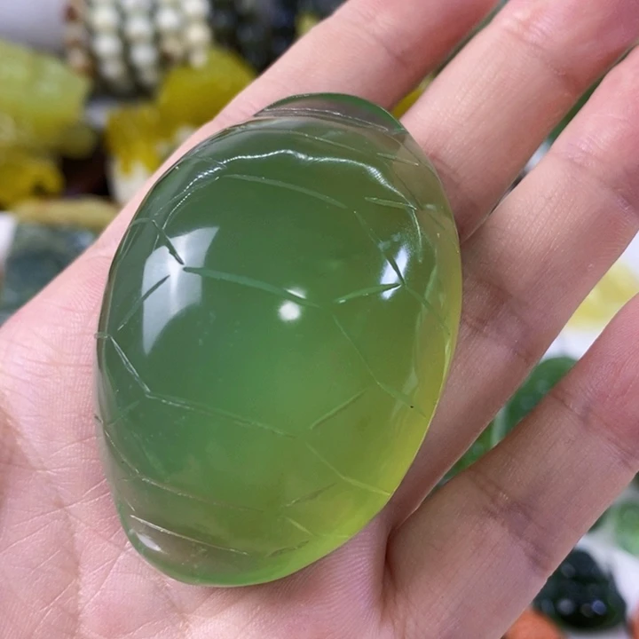 未镶嵌岫玉手把件