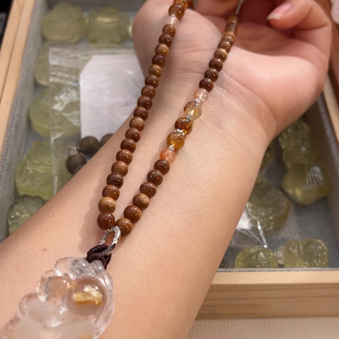 水晶颈饰未镶嵌r****）库克5