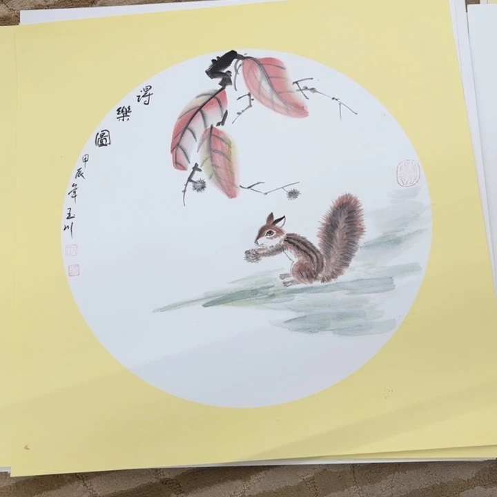 国画花鸟的翅膀和50.50