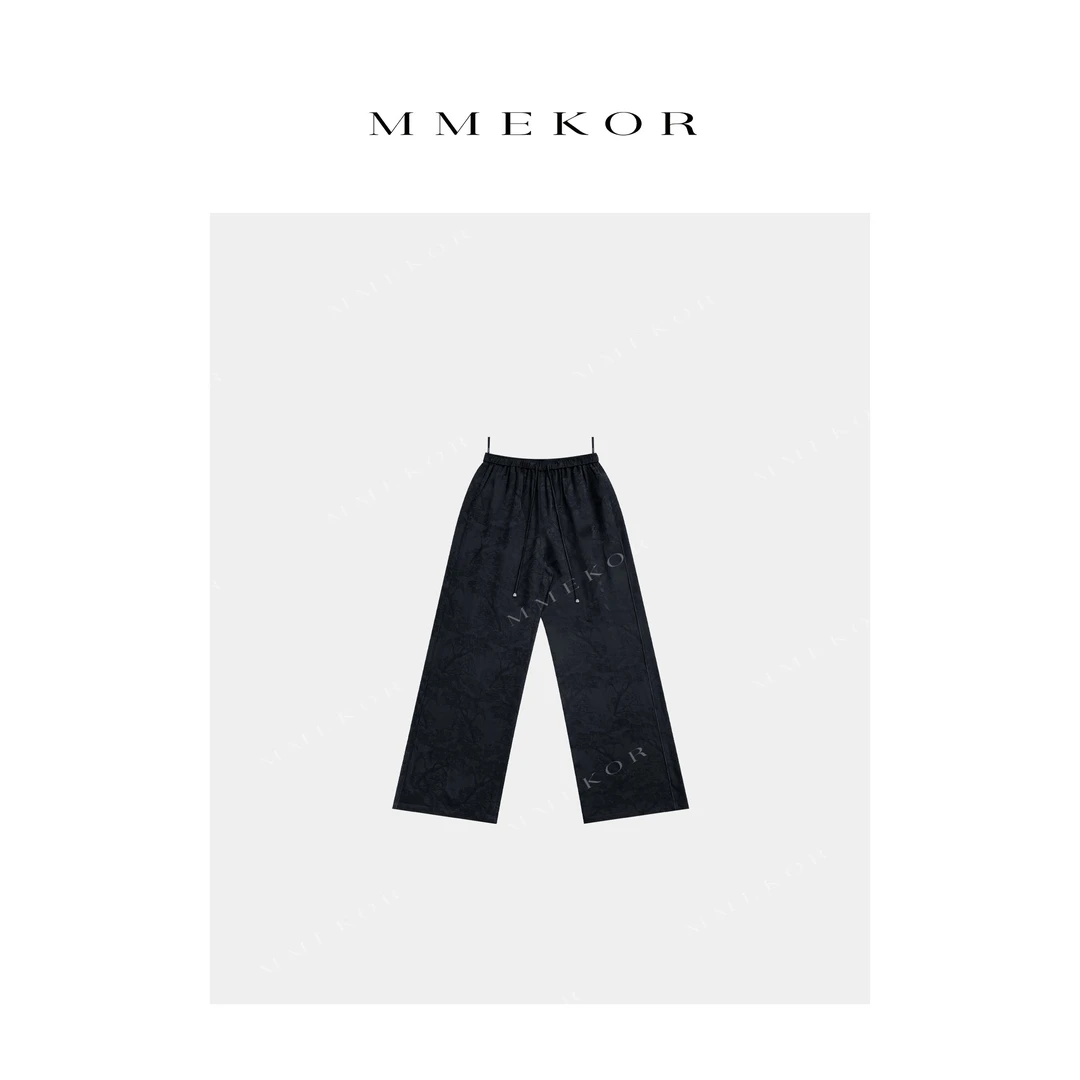 MMEKOR“东方美学裤”2025新款暗黑内啡肽时尚休闲裤 79107