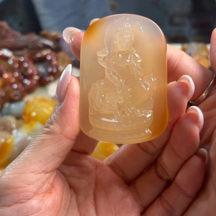 未镶嵌吊坠(不含链)玛瑙/玉髓