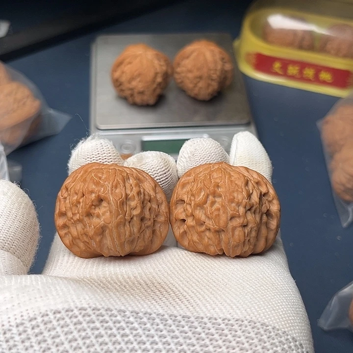 文玩核桃把件39磨盘邮费顺丰到付