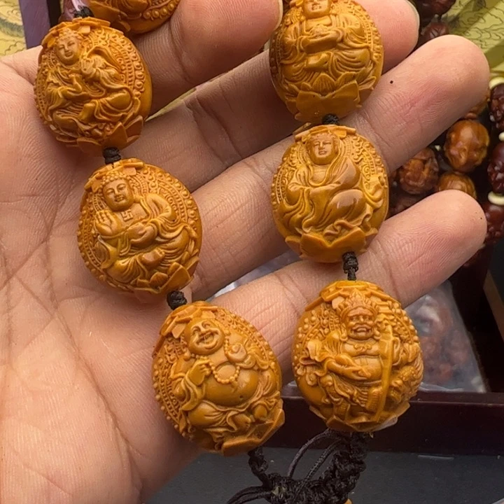 橄榄核手串/手链锜*十八罗汉败万佛