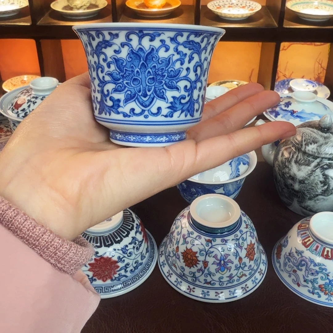 景德镇陶瓷手绘作品