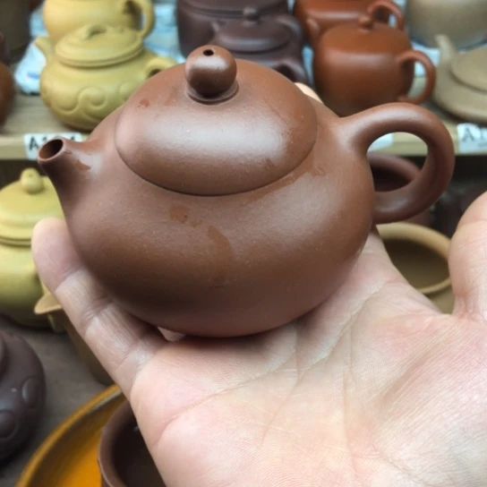 茶壶紫砂紫泥文但170豪升左右