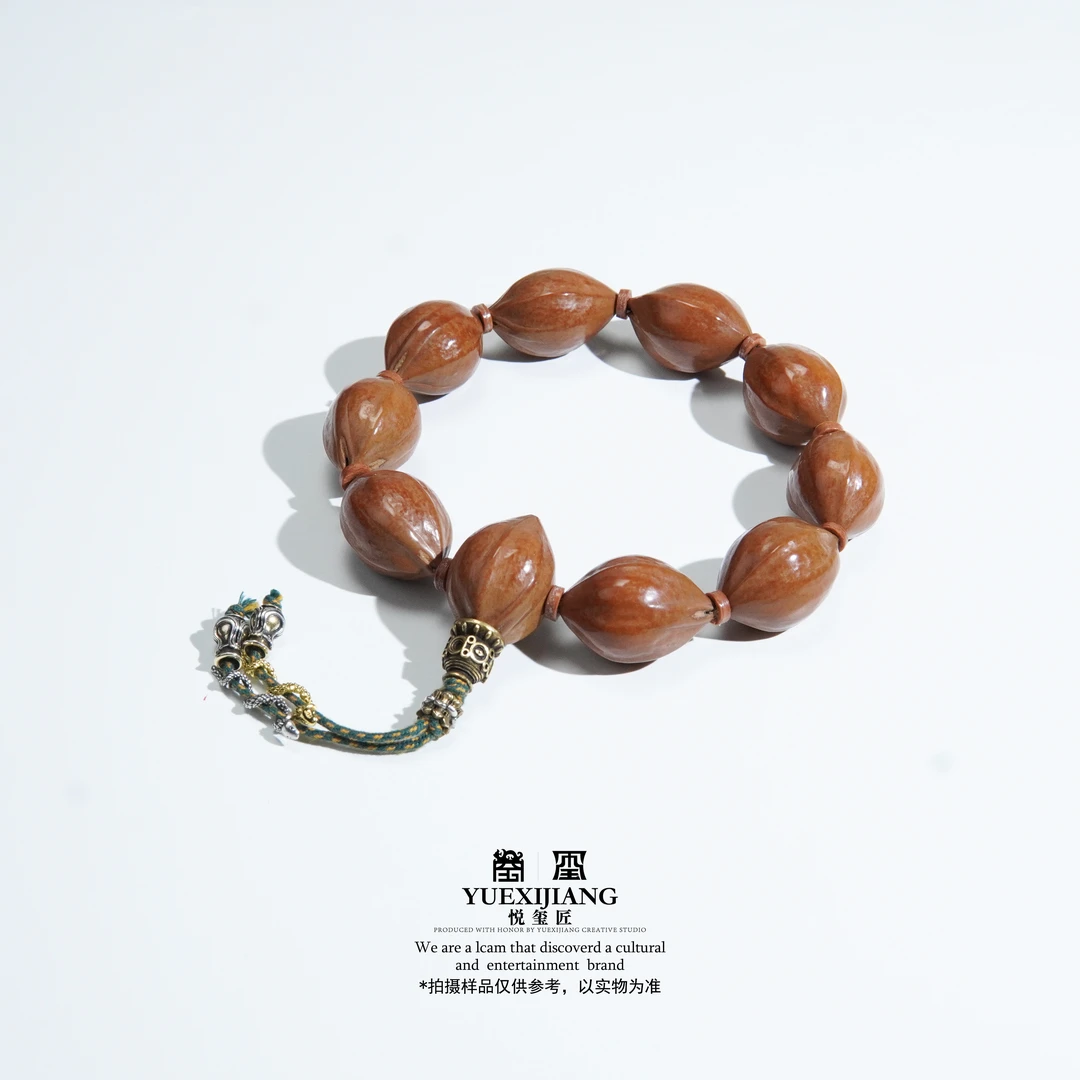 【观山】五年窖藏 树王老树老料老籽 手持款 文玩橄榄核