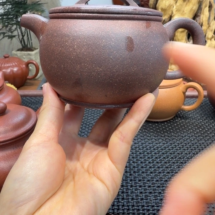 紫砂茶壶底槽清汉瓦240cc福利