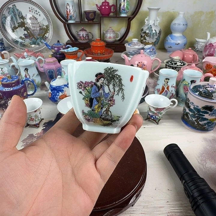 摆件陶景德镇陶瓷老厂瓷5
