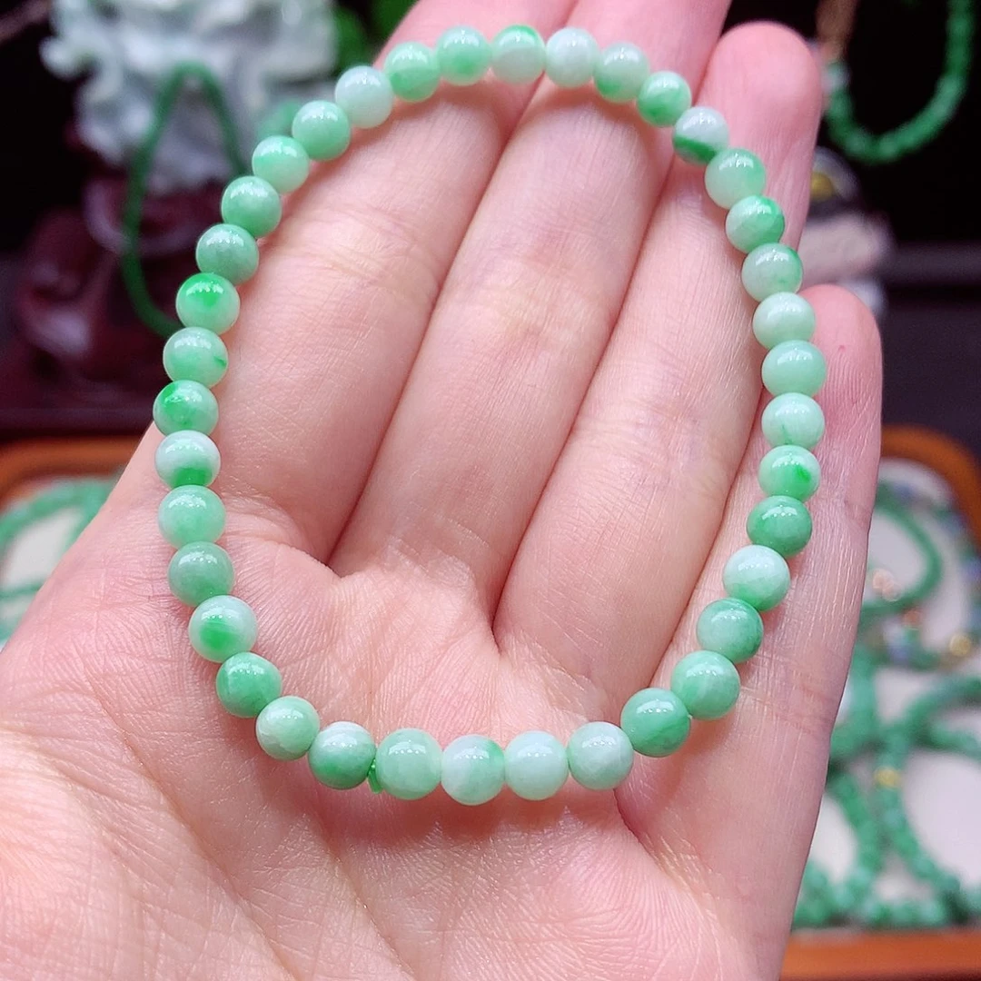 翡翠未镶嵌手链翡翠