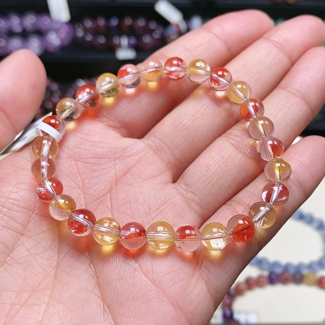 水晶手串未镶嵌锦鲤