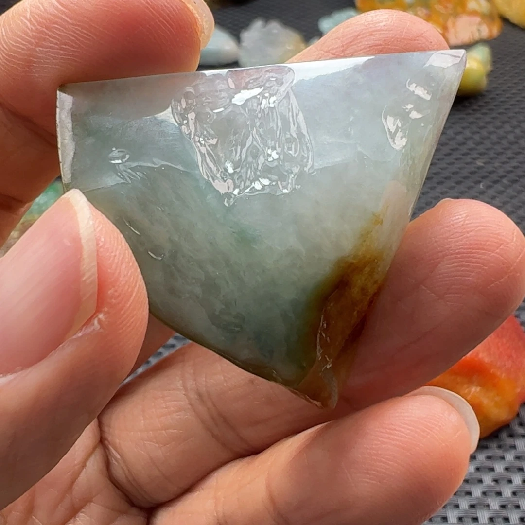 翡翠裸石缅甸翡翠