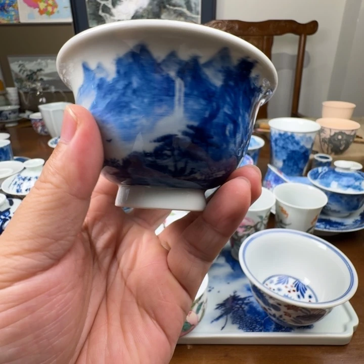 杯子山水画的发展史上的