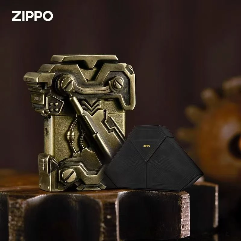 ZIPPO打火机官方正品未来无垠Z型装甲套装复古个性经典TC9901TJ