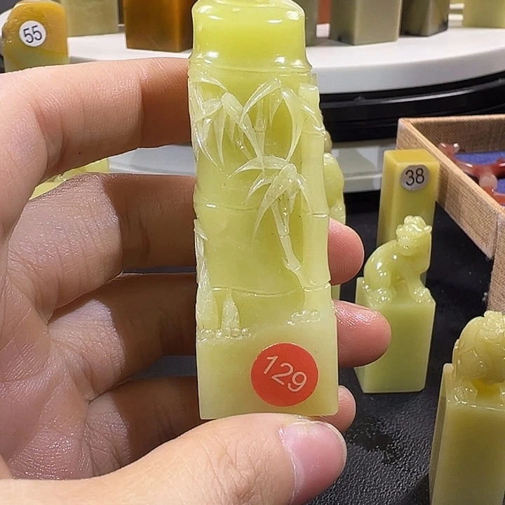 青田石青田石灯光冻