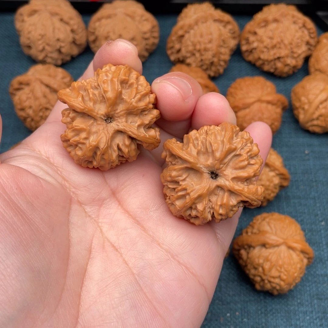 文玩核桃把件J*X全品苹果园39