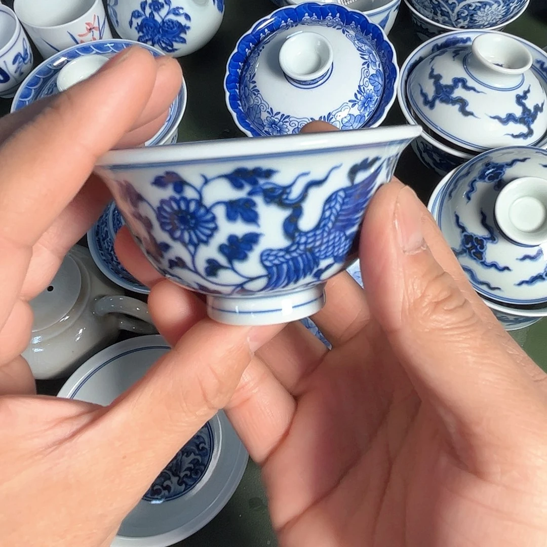 杯青花瓷器青花瓷器