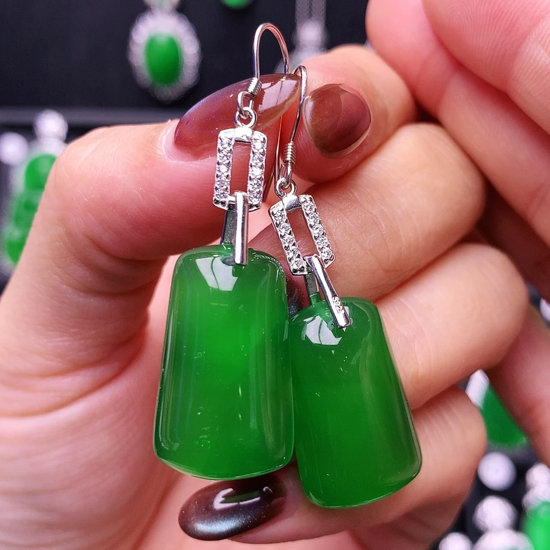 玛瑙/玉髓银S925镶嵌颈饰