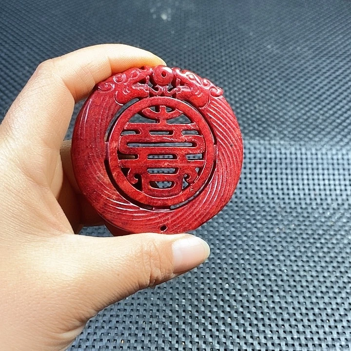 吊坠白玉菩提手把