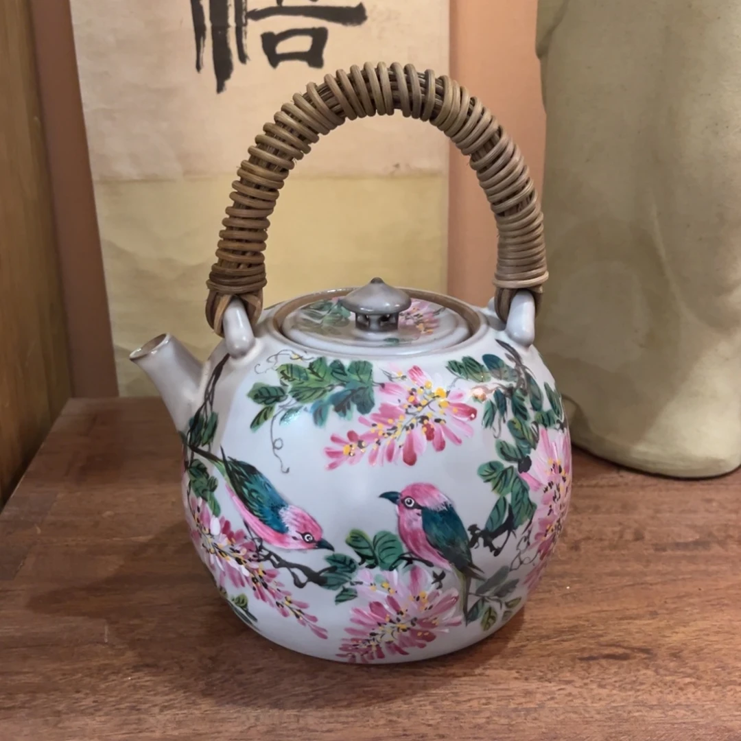 景德镇柴烧手工手绘陶瓷