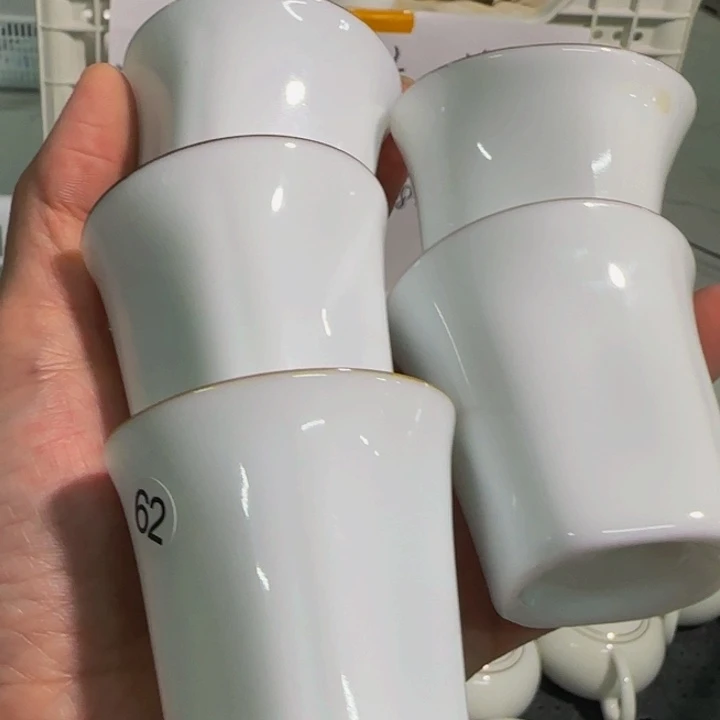 微瑕冰种茶杯杯5个一组