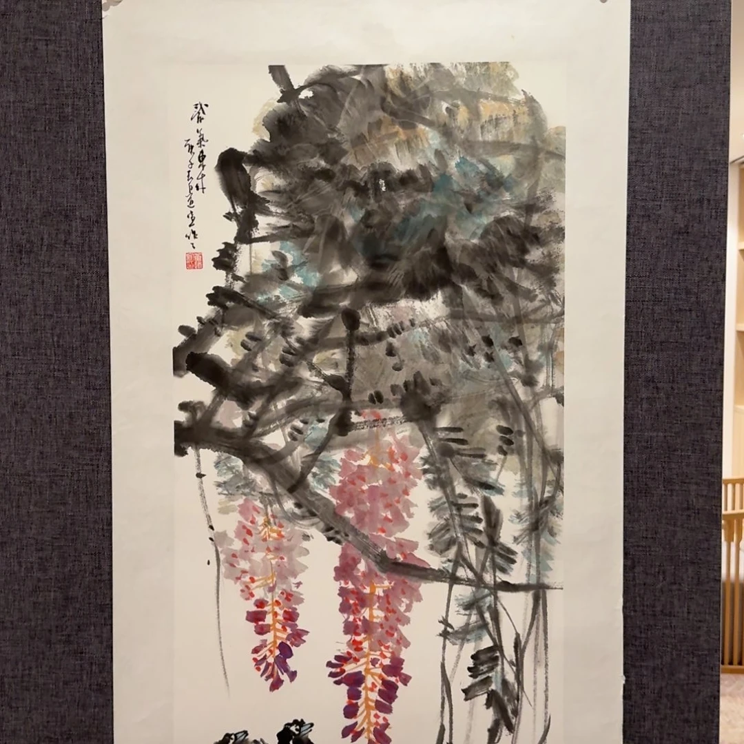 国画董老师作品画作
