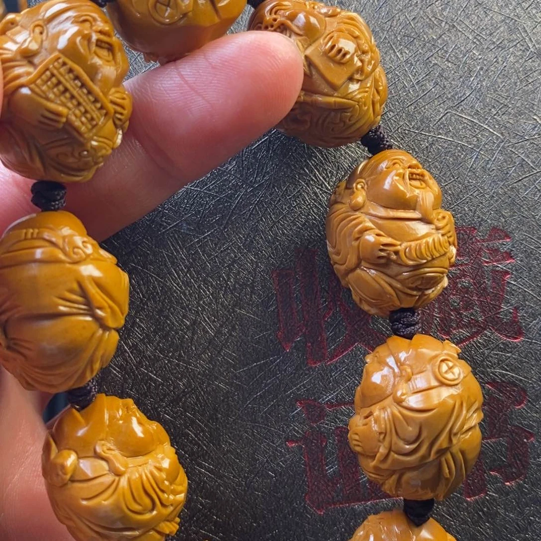 橄榄核手串八方来财