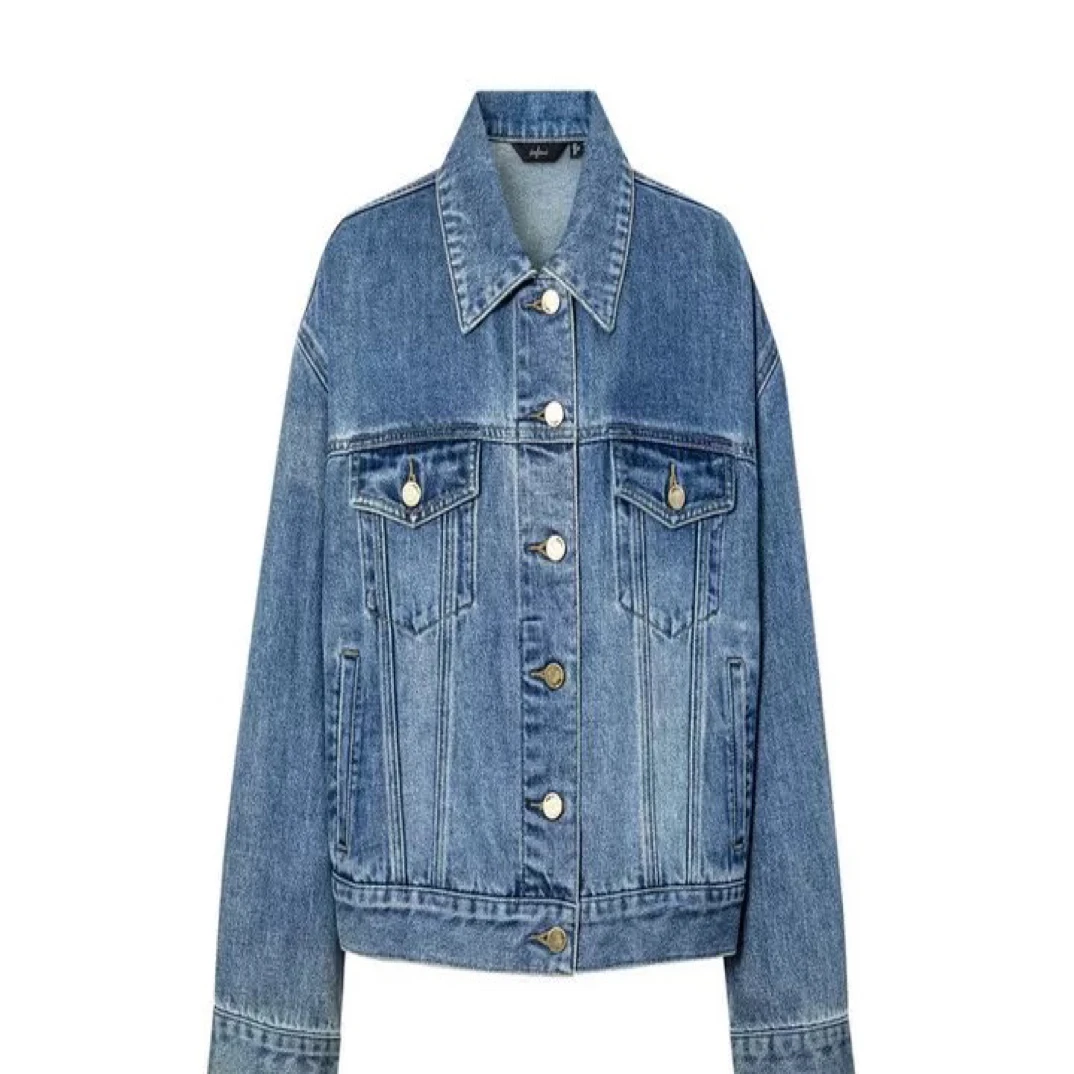 091204 伊～秋季牛仔外套女复古宽松休闲外套