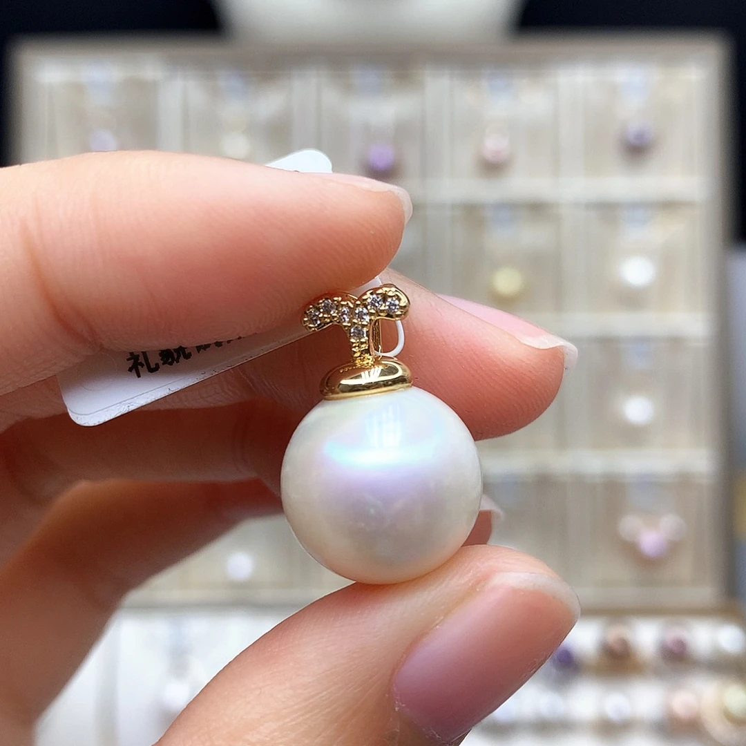 淡水珍珠合金颈饰