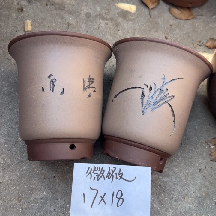 紫砂花盆特价清仓