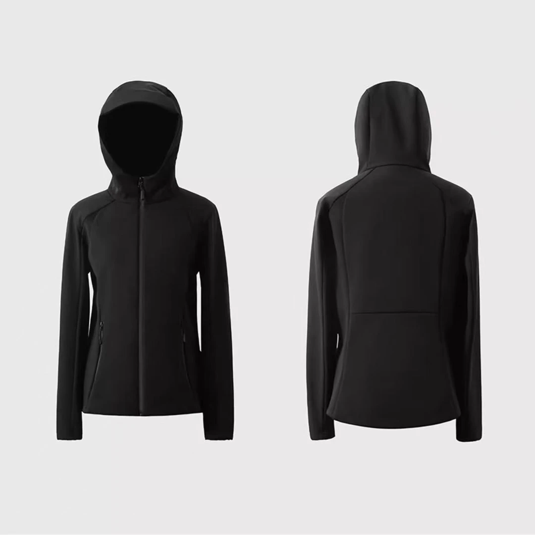 波兰进口连帽羽绒内充桑蚕丝羊毛胶囊三合一羽绒冲锋衣女AW25685