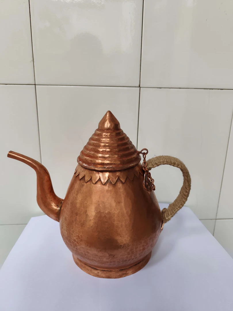 紫铜回族汤瓶壶洗壶水壶复古纯手工全手工工艺品